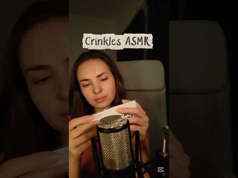 ASMR crinkles ✨ #asmr #asmrcrinkles #asmrsounds #asmrvideo