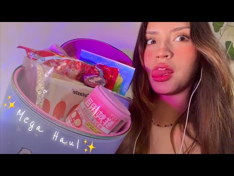 ♡ ASMR 🛍️ MEGA HAUL de COMPRAS ASIÁTICAS ✨🎀