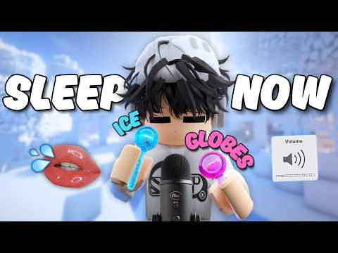 Roblox ASMR ~ WATER GLOBES AND MOUTH SOUNDS 👄💦