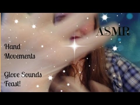 ASMR Hand Sounds,Glove Sounds,Very Tingly ❤ Ear