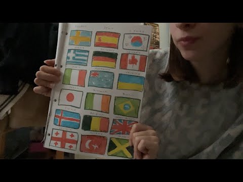 asmr flag quiz (hand drawn)