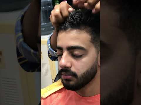 Young barber Head Massage #asmrmassage #massage #headmassage #neckmassage #lahoribarber #earcracking