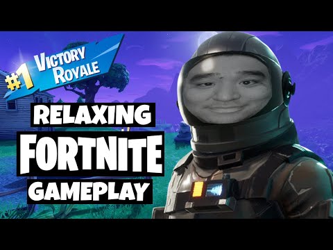 Relaxing Fortnite Gameplay | ASMR *Crazy Ending*