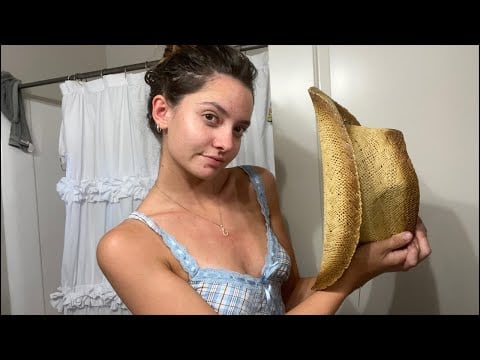 ASMR Get Ready With Me (COWGIRL VERSION)