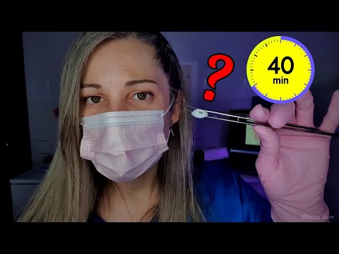 Clínica ASMR |  Dos Revisiones Curiosas y detalladas | Roleplay médico