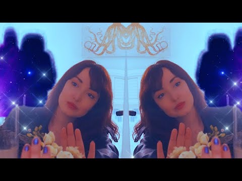 ASMR 🌙 Experimental Cosmic Guided Sleep Session (tingly triggers) 🌠spaceship white noise