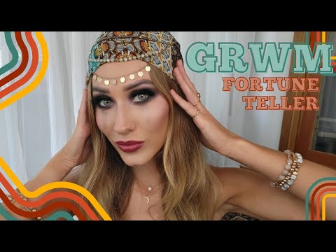 ASMR Super Easy, Smokey Fortune Teller Inspired Makeup Tutorial ✨️💕🔮