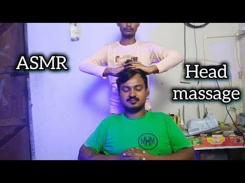 ASMR Relaxing Head Massage For Deep SLEEP 