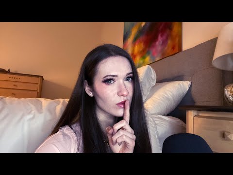 ASMR Shushing You to Sleep "Shh," "It's okay," "I'm right here" & Visual Triggers