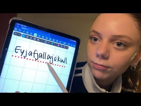 ASMR Hardest Icelandic Words To Pronounce 🇮🇸
