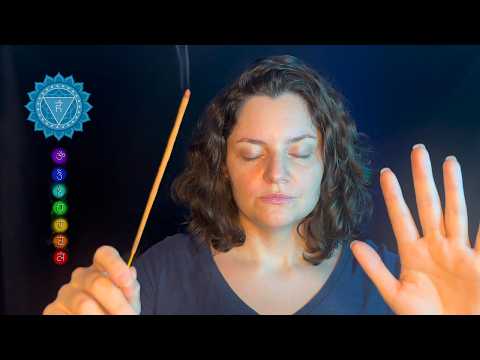 ASMR Reiki Chakra Laríngeo: Removendo Bloqueios e Liberando sua Comunicação | Energia Zen