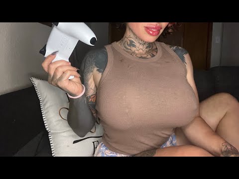 ASMR Toxic Girlfriend gives you a massage