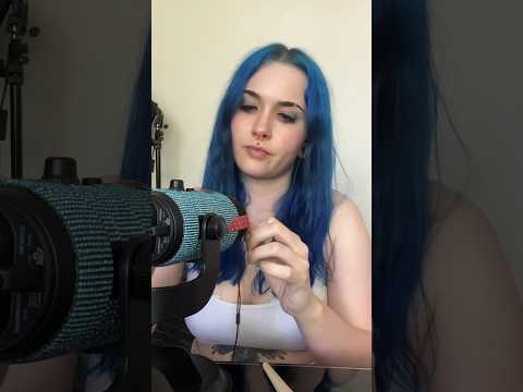 tape on mic is AMAZING 😍 #asmrtape #crinkles #shorts #asmr
