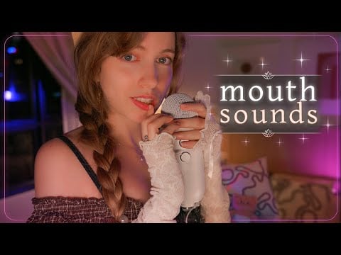 ASMR ✧ MOUTH SOUNDS y BESOS cerquita para ti 🤍