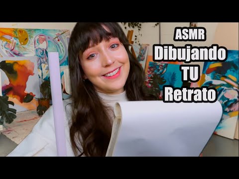 ⭐ASMR [Sub] Dibujando tu Retrato✏️ (Roleplay Artista, Soft Spoken en Español)