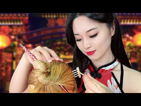 [ASMR] Ancient Chinese Acupoint Scalp Massage