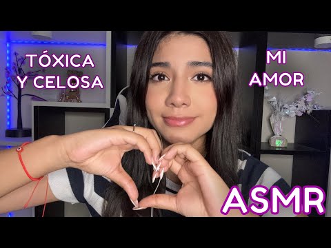 ASMR ESPAÑOL / Tu NOVIA TÓXICA y CELOSA  te RELAJA y DA MIMITOS para DORMIR