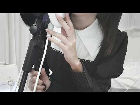 【ASMR】ず～っとゼロ距離の囁き雑談で寝かしつけ♥