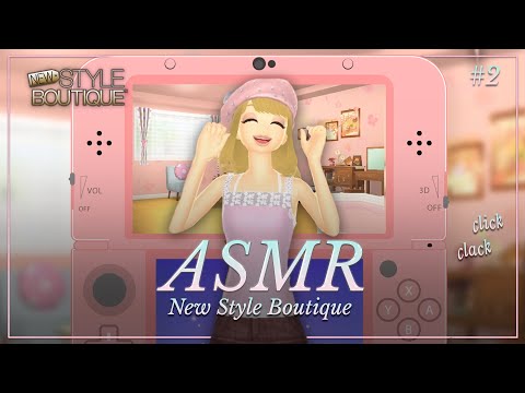 ASMR ✧ Una tarde cozy en la boutique 👗 New Style Boutique #2 (Nintendo 3DS) [susurros, binaural]