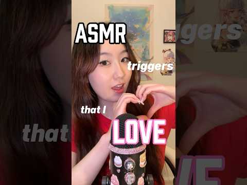 ASMR TRIGGERS THAT I LOVE 😍💕