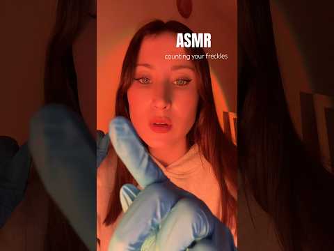 ASMR counting your freckles 👀 #asmr #asmrshorts #asmrsounds #asmrroleplay