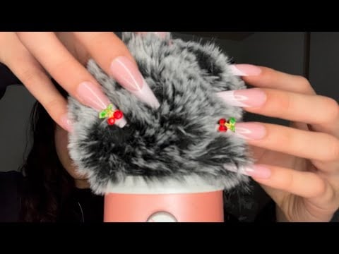 ASMR FLUFFY MIC SCRATCHING 💞✨😇