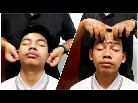 ASMR Relaxing Head Massage | Mixed with Oudin Jaisaie Style