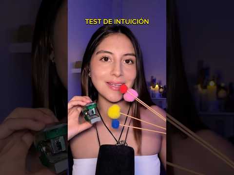 TEST DE INTUICIÓN 🔮 #asmrcommunity #asmrvideo #asmrsounds #asmrrelajante