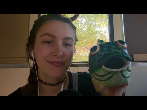 Touch Grass ASMR (upclose mouth sounds, ramble, and outdoor triggers)