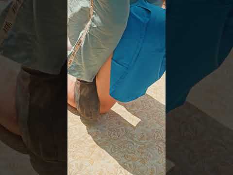 Tears and relief | Painful massage and chiropractic adjustment for Katya #chiropracticadjustment