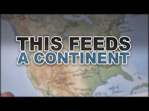 Tracing the Longest Rivers in North America (ASMR Map Journey)