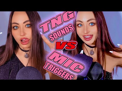 ASMR {TNG SOUNDS VS MIC TRIGGERS} The Marathon of Mouth Sounds, DAY 3 | Extremely Fast and Intense