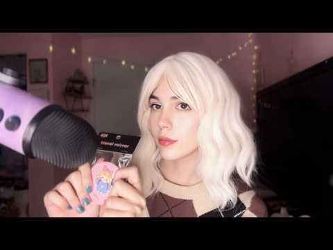 ASMR opening birthday gift 🎂 from my best friend whispered