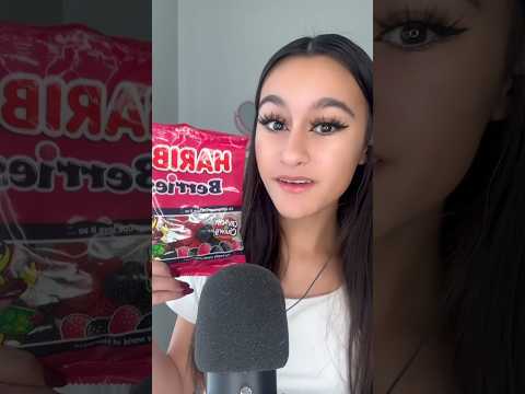 ASMR| Trying Candy Berrys?! #asmr #asmrsounds #asmreating #shorts #shortsfeed #viral #shortsviral