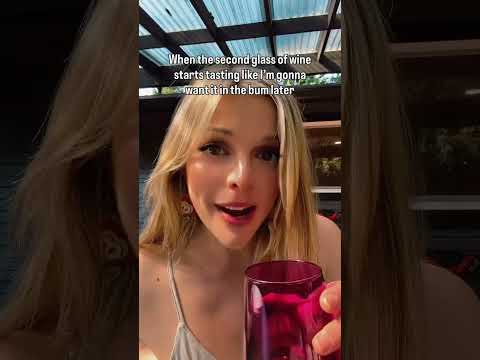 Wine gets me there every time
