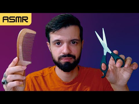 CORTE DE PELO 💈 | ASMR Roleplay la barberia español, hey joe barba