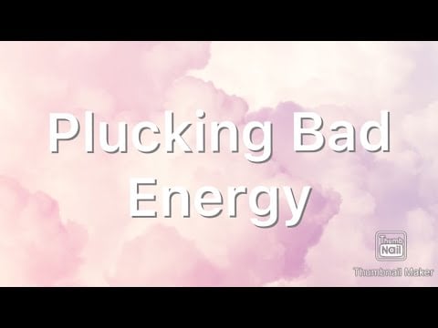 ASMR - PINCHING AND PLUCKING BAD ENERGY