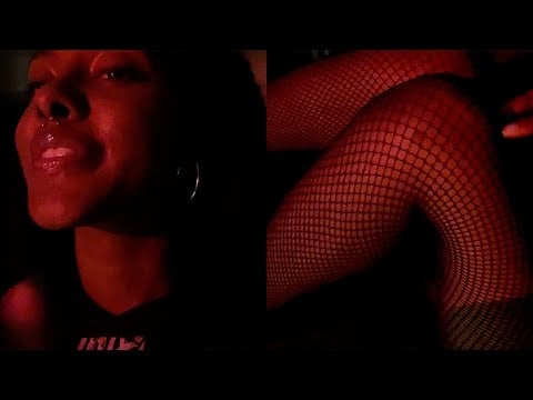 ASMR | Fishnet Tights Scratching *super tingly*