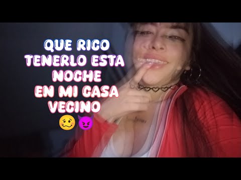 ASMR Roleplay La Vecina te Seduce 
