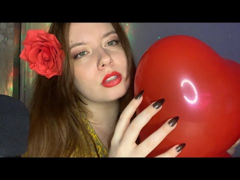 ASMR |🎈Ballons Tapping , Scratching and Popping 🎈