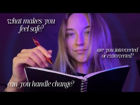 Soft Spoken ASMR - Asking You 150 Personal Questions While You Fall Asleep✍️😴