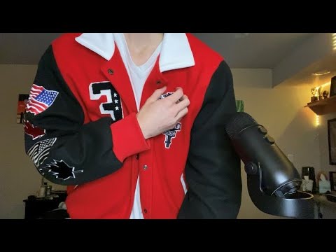 ASMR Men's Clothes Scratching and Haul 4 Relaxation