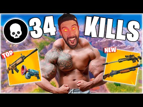 ASMR FAST MOUTH SOUNDS FORTNITE SOLO VS SQUAD (34 KILLS WIN) - ASMR en ESPAÑOL