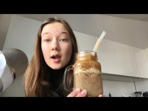 [ASMR] Making Whipped Coffee 💕 Whispered