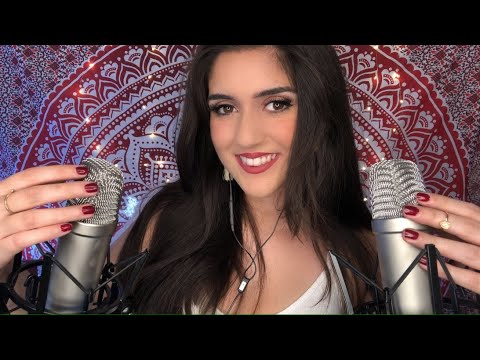 ASMR ear to ear sound assortment (new microphones!) ❤️