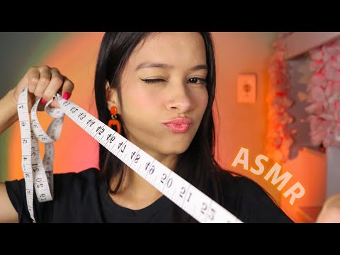 ASMR ROLEPLAY| Costureira tirando suas medidas📏 💕