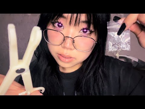 WLW ASMR| Obsessed girl Pierces you at a Sleepover🏳️‍🌈 (lofi)