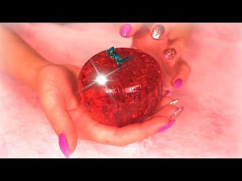 АСМР 🍎 Собираем 3Д Пазл - Волшебное Яблоко - Триггеры для Сна, Мурашки ASMR 3d puzzle