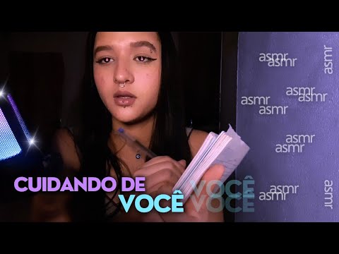 ASMR CASEIRO | TIA CUIDANDO DE VOCÊ 💜 #asmr