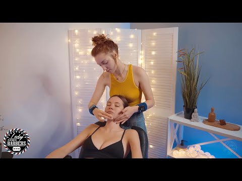 Sweet Surrender ASMR Massage by Barber Lady Angelica for Skinny Girls